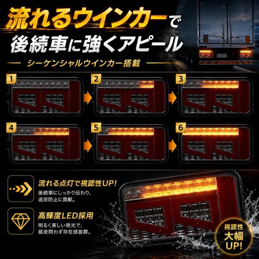Amazon | [BMJAPAN] キャリイ スーパーキャリイ DA16T LEDテールランプ